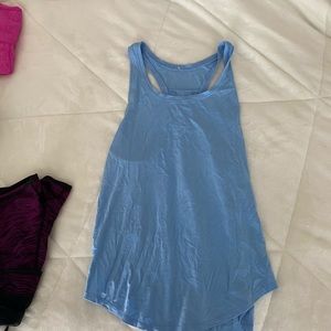 New lululemon blue tank top loose fit